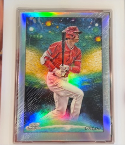 2023 Topps Chrome Cosmic #2 Shohei Ohtani — front