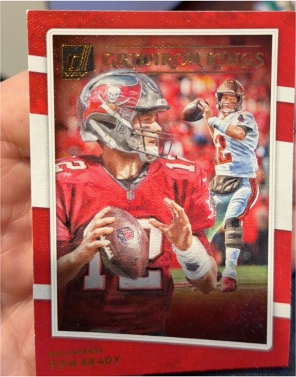 2020 Panini Donruss Gridiron Kings #GK-TB Tom Brady — front