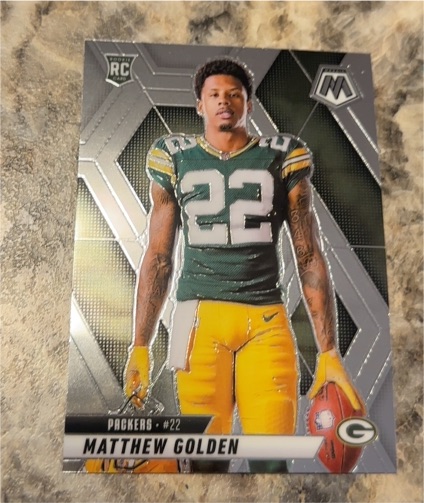 2025 Panini Mosaic #285 Matthew Golden — front