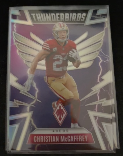 2025 Panini Phoenix #44 Christian McCaffrey Thunderbirds — front