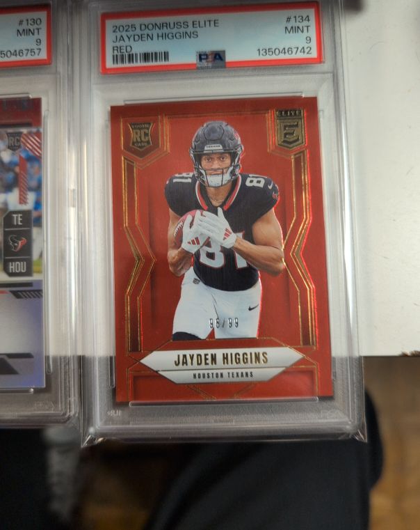 2025 Panini Donruss Elite #134 Jayden Higgins — front