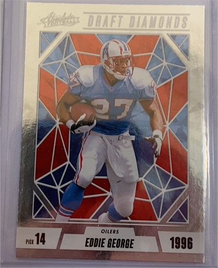 2024 Panini Absolute #DD-EGE Eddie George Draft Diamonds — front