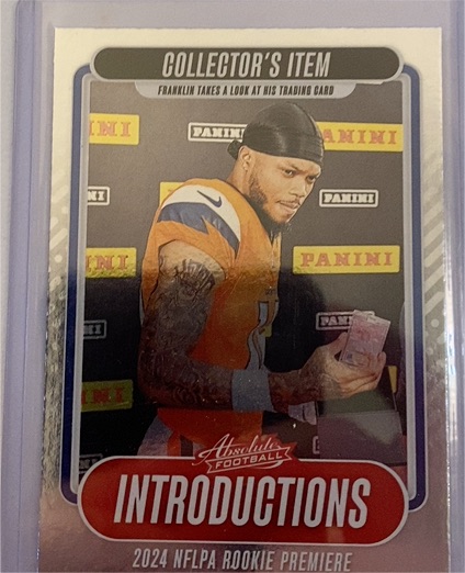 2024 Panini Absolute Introductions #I-TFN Troy Franklin — front