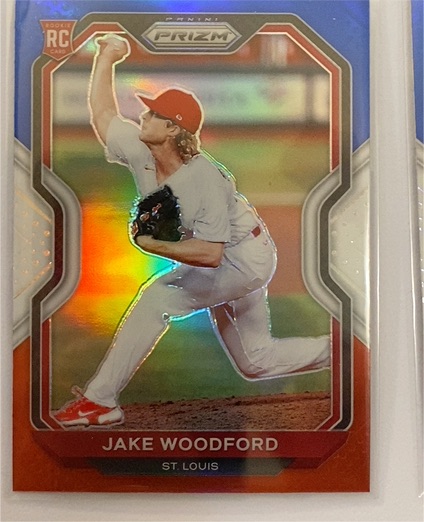 2021 Panini Prizm #101 Jake Woodford — front
