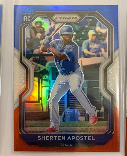 2021 Panini Prizm #110 Sherten Apostel — front
