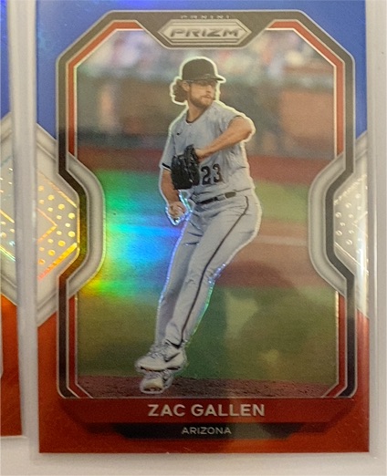 2021 Panini Prizm #65 Zac Gallen — front