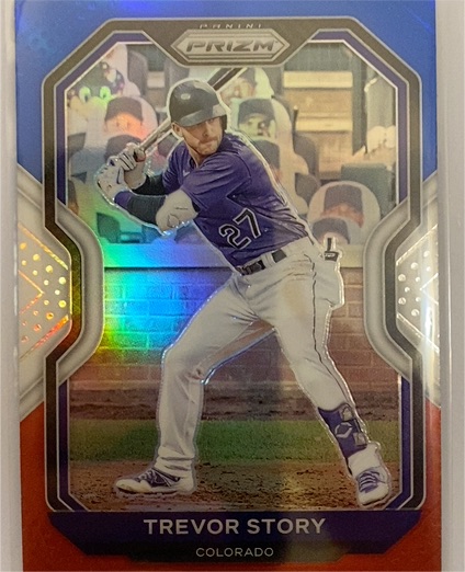 2021 Panini Prizm #23 Trevor Story — front