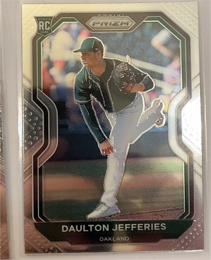 2021 Panini Prizm #95 Daulton Jefferies — front
