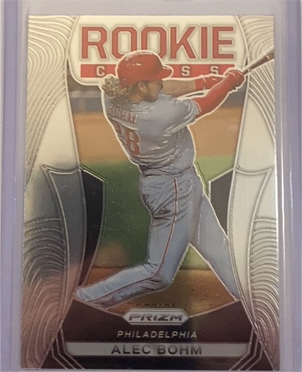 2021 Panini Prizm #RC3 Alec Bohm Rookie Class Philadelphia Phillies — front