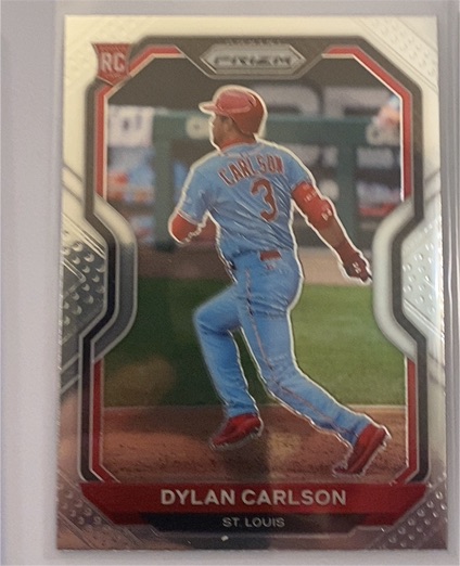 2021 Panini Prizm #138 Dylan Carlson — front