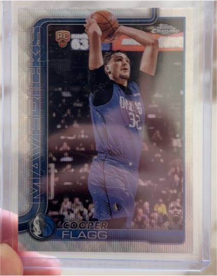 2025-26 Topps Chrome #251 Cooper Flagg — front