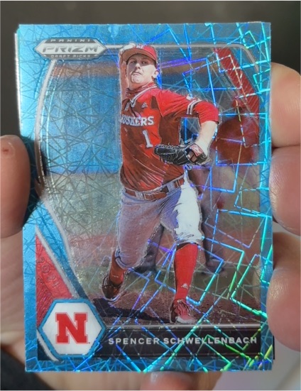 2021 Panini Prizm Draft Picks #PDP59 Spencer Schwellenbach — front