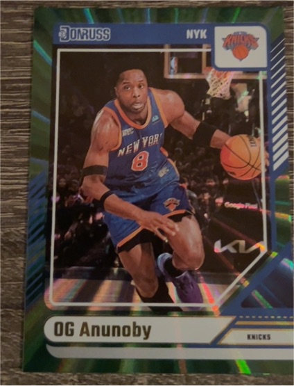 2024-25 Donruss #185 OG Anunoby — front