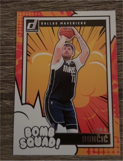 2024-25 Donruss #16 Luka Doncic Bomb Squad — front