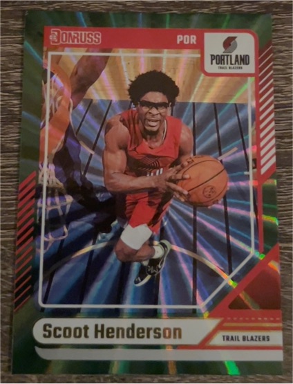 2024-25 Donruss #143 Scoot Henderson — front