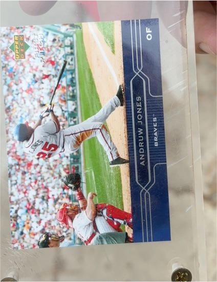 1997 Upper Deck Fresh #OF Andruw Jones — front