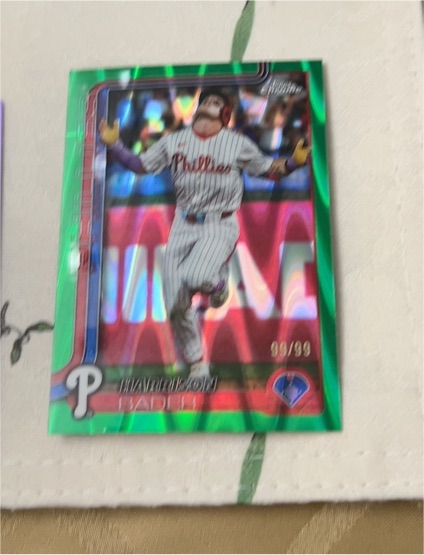 2025 Topps Chrome Update Series #USC32 Harrison Bader — front