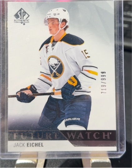 2015-16 SP Authentic #191 Jack Eichel — front