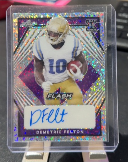 2021 Leaf Flash #BA-DF2 Demetric Felton — front
