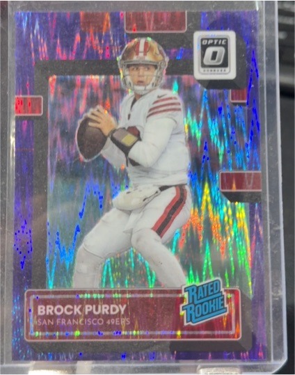 2022 Panini Donruss Optic #277 Brock Purdy — front