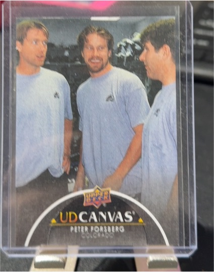 2021-22 Upper Deck #C255 Peter Forsberg — front