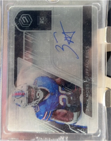 2022 Panini Mosaic #RC Derrick Moss — front