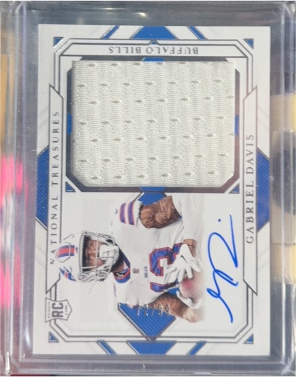 2020 Panini National Treasures #RMS-GD Gabriel Davis — front