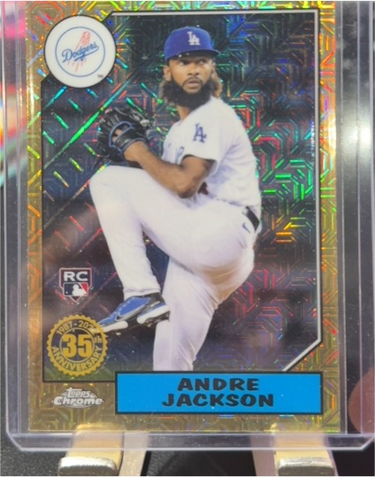 2022 Topps Chrome #T87C-14 Andre Jackson — front