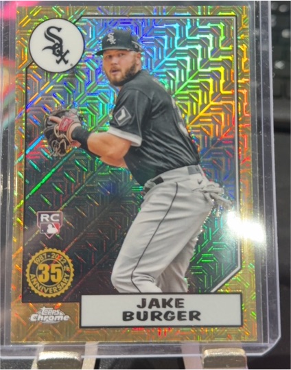 2022 Topps '87 Silver Pack Chrome #T87C-93 Jake Burger — front