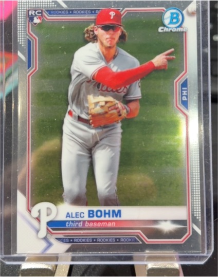 2021 Bowman Chrome #94 Alec Bohm — front