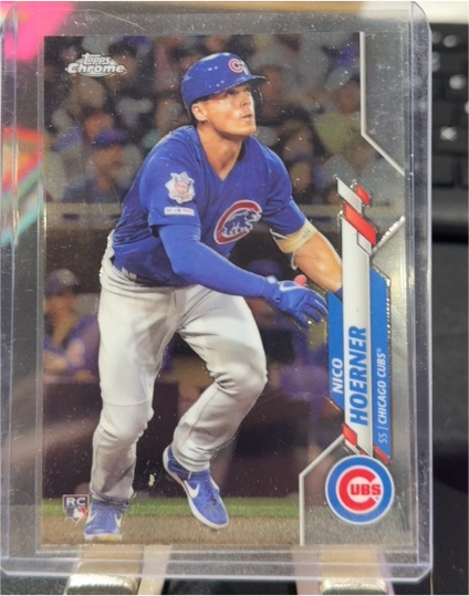 2020 Topps Chrome #161 Nico Hoerner — front