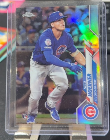 2020 Topps Chrome #161 Nico Hoerner — front