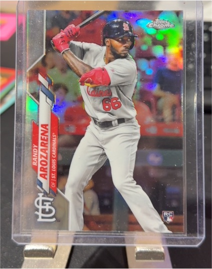 2020 Topps Chrome #49 Randy Arozarena — front