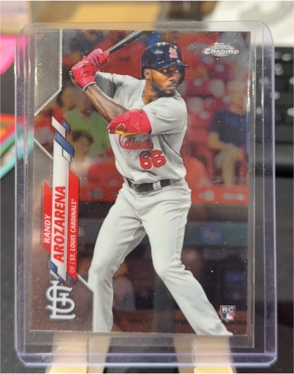 2020 Topps Chrome #49 Randy Arozarena — front