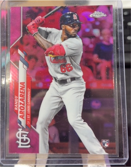 2020 Topps Chrome #49 Randy Arozarena — front