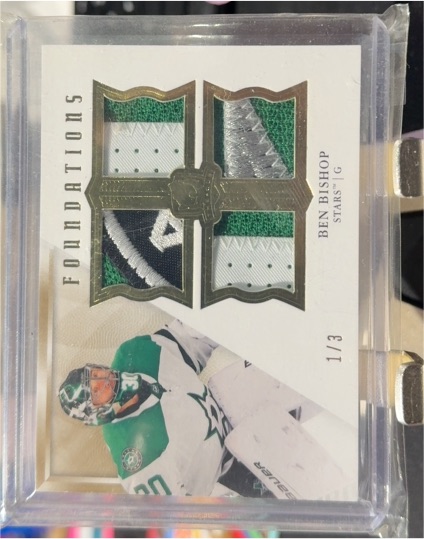 2018 Upper Deck The Cup Foundations #F-BB Ben Bishop — front