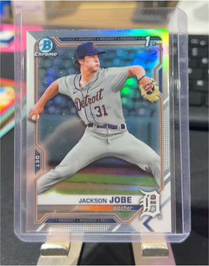 2021 Bowman Draft Chrome #BDC-69 Jackson Jobe — front