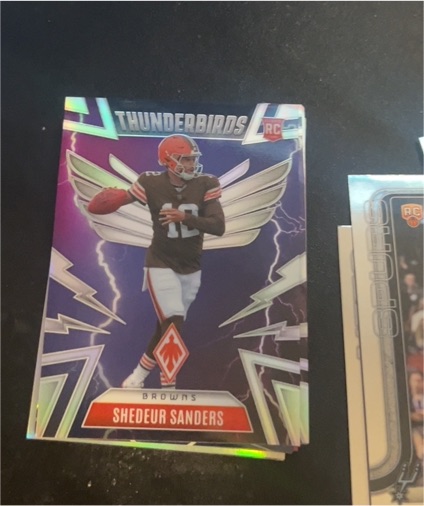 2025 Panini Phoenix #13 Shedeur Sanders Thunderbirds Rookie — front