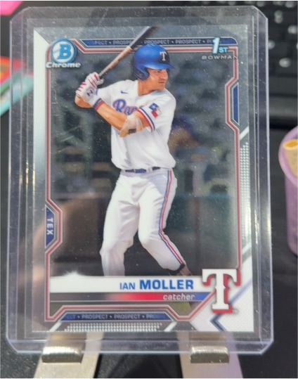 2021 Bowman Draft Chrome #BDC-42 Ian Moller — front