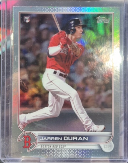 2022 Topps Chrome #113 Jarren Duran — front