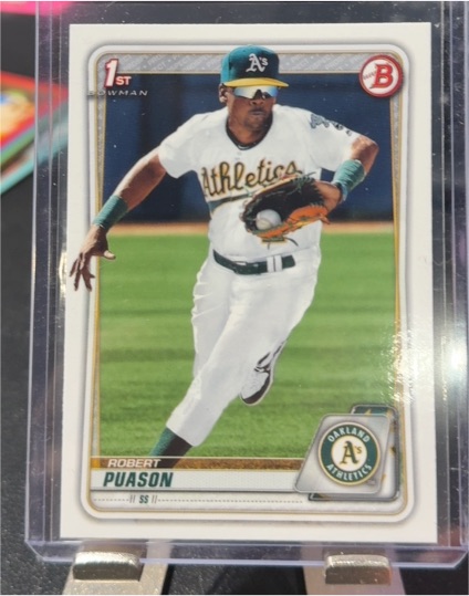 2020 Bowman Prospects #BP-145 Robert Puason — front