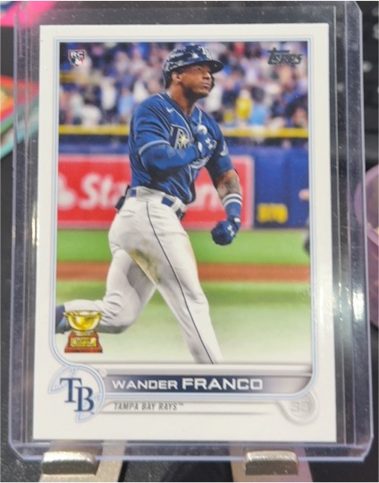 2022 Topps Series 1 #215 Wander Franco — front