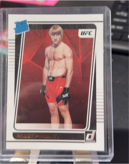 2022 Donruss UFC #207 Paddy Pimblett Rated Rookie — front