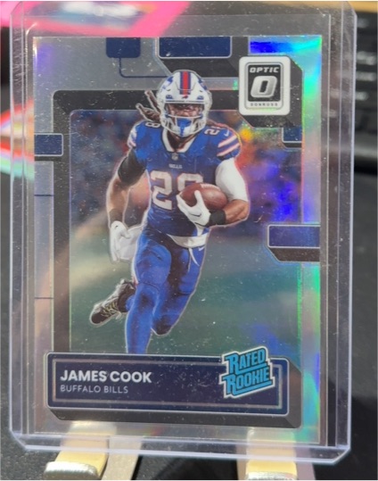 2022 Donruss Optic #215 James Cook — front