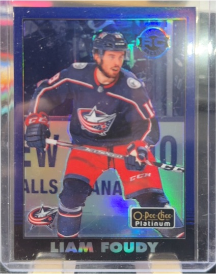 2020-21 O-Pee-Chee Platinum #R-54 Liam Foudy — front