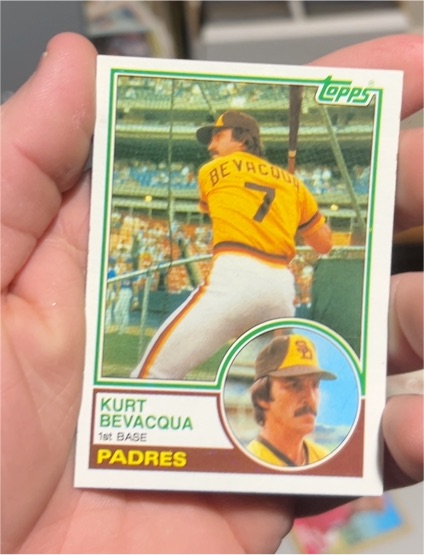 1983 Topps #674 Kurt Bevacqua — front