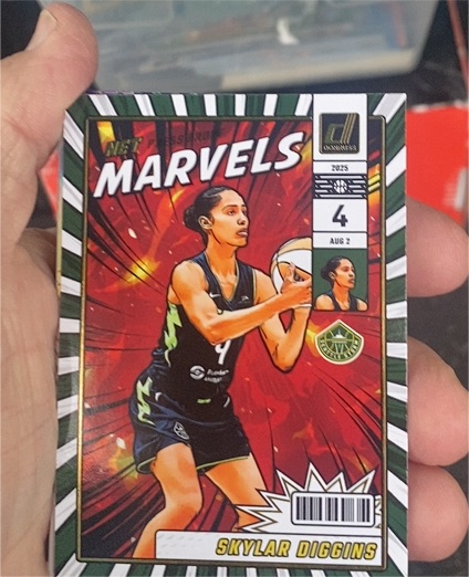 2025 Panini Donruss WNBA #13 Skylar Diggins Net Marvels — front