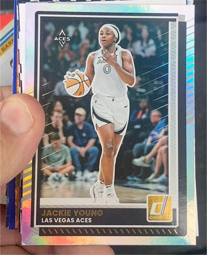 2025 Donruss WNBA #60 Jackie Young — front