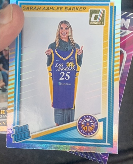 2025 Donruss WNBA #100 Sarah Ashlee Barker — front