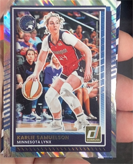 2025 Donruss WNBA #50 Karlie Samuelson — front